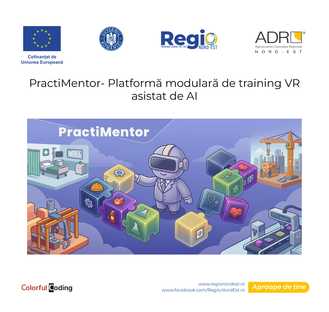 PractiMentor - Platformă modulară de training VR asistat de AI